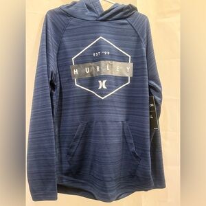 Kids Hurley Navy Logo Hoodie